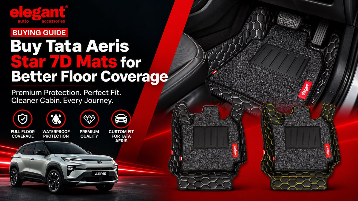 Buy Star 7D Car Floor Mats for Tata Aeris