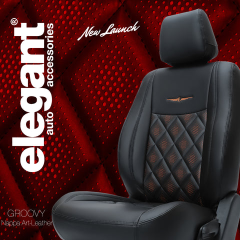 Groovy Nappa PR Art Leather Car Seat Cover