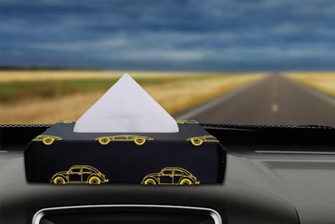 Nappa Leather Designer Tissue Boxes