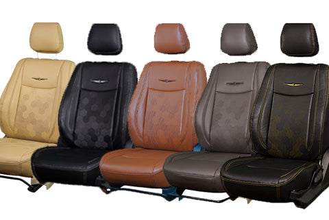 Nappa HEX PR Art Leather Car Seat Cover