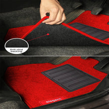 Miami Carpet Car Floor Mat For Tata Altroz Red  | Elegant Auto Retail