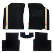 Load image into Gallery viewer, Sports Car Floor Mat Black And Beige For Skoda Rapid 
