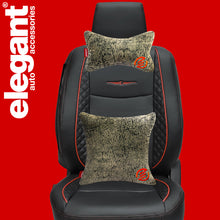 Load image into Gallery viewer, Elegant Comfy Velvet Cushion &amp; Neck Rest Car Pillow CU13
