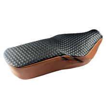 Rodeo Luxury Bike Seat Cover Tan with Black Top