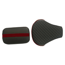 Cameo Sports Twin Bike Seat Cover Black and Red for Bullet