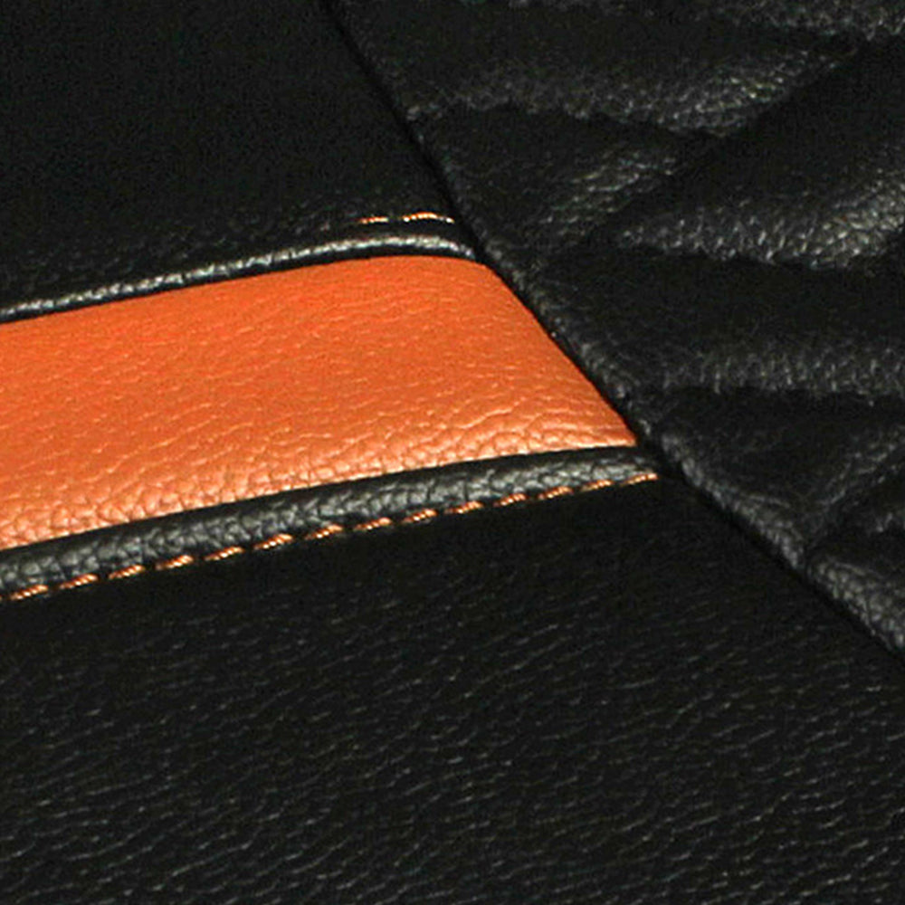 Lusso Luxury Scooter Seat Cover Black and Tan