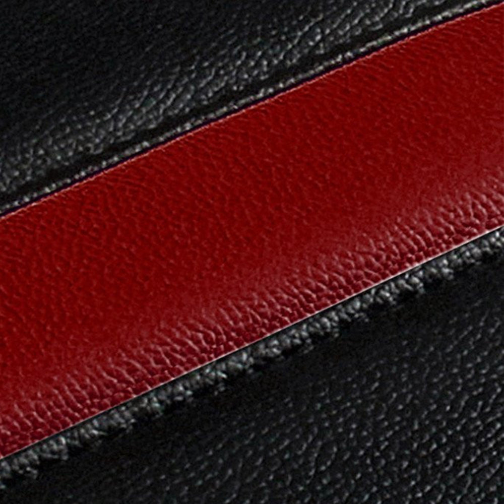 Cameo Sports Twin Bike Seat Cover Black and Red for Bullet