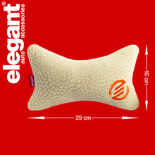 Load image into Gallery viewer, Elegant Comfy Velvet Cushion &amp; Neck Rest Car Pillow CU12
