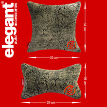 Load image into Gallery viewer, Elegant Comfy Velvet Cushion &amp; Neck Rest Car Pillow CU13
