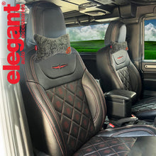 Load image into Gallery viewer, Elegant Comfy Velvet Cushion &amp; Neck Rest Car Pillow CU13
