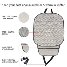 Load image into Gallery viewer, Caper Cool Pad Car Seat Cushion Grey (For Driver)
