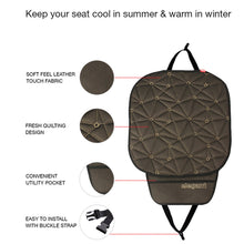 Load image into Gallery viewer, Space CoolPad Car Seat Cushion Black and Grey(For Driver)
