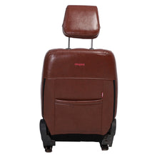 Posh Vegan Leather Car Seat Cover For Maruti Brezza ( In Tan )