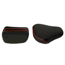 Load image into Gallery viewer, Gun Twin Bike Seat Cover Black and Red for Bullet
