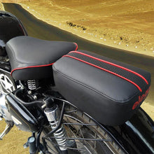 Load image into Gallery viewer, Gun Twin Bike Seat Cover Black and Red for Bullet
