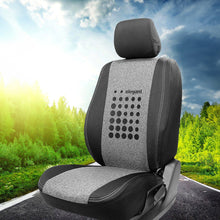 Load image into Gallery viewer, Yolo Plus Fabric Car Seat Cover For Toyota Taisor | in Black Colour | Elegant Auto Retail
