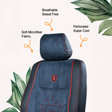 Load image into Gallery viewer, Icee Perforated Fabric Car Seat Cover For Volkswagen Virtus In India
