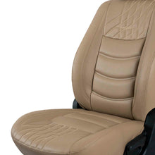 Load image into Gallery viewer, Glory Colt Art Leather Car Seat Cover For Honda Civic - Beige | Elegant Auto Retail
