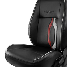 Load image into Gallery viewer, Vogue Trip Plus Art Leather Bucket Fitting Car Seat Cover Black
