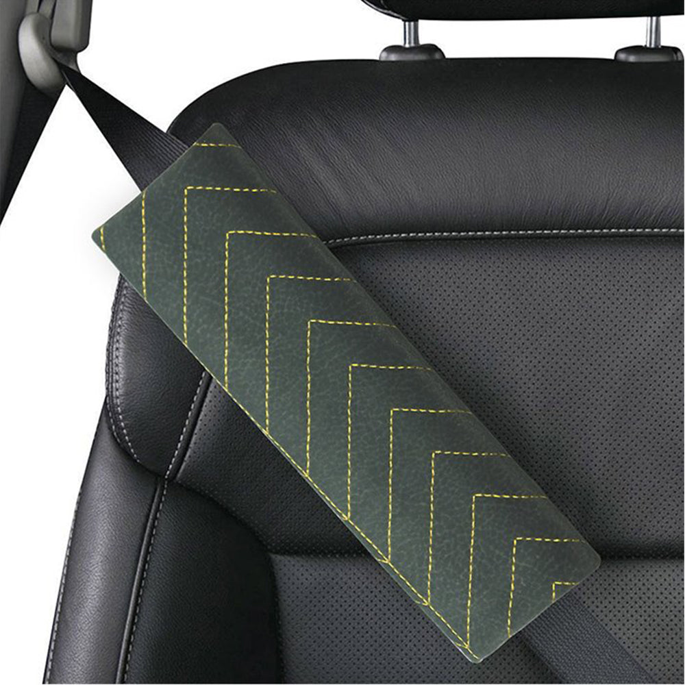 Fabric Seat Belt Shoulder Pads Grey | Elegant Auto Retail