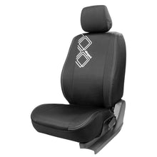 Load image into Gallery viewer, Yolo Fabric Car Seat Cover For Mahindra XUV 3XO | in Black Colour | Elegant Auto Retail
