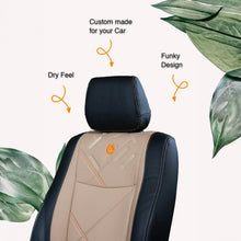 Load image into Gallery viewer, Victor Duo Art Leather Car Seat Cover Design For Mahindra XUV 3XO
