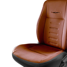 Load image into Gallery viewer, Vogue Oval Plus Art Leather Bucket Fitting Car Seat Cover For Toyota Innova Crysta

