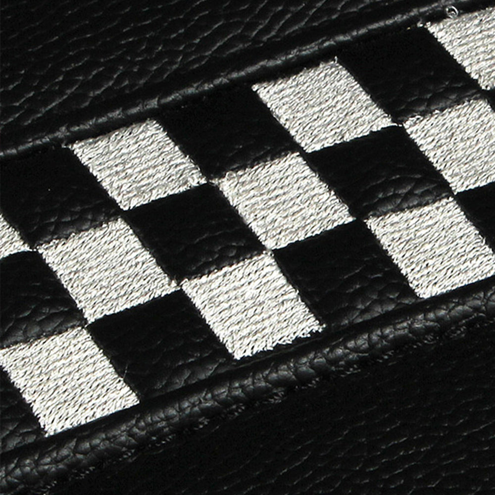 Zest Style Scooter Seat Cover Black and White