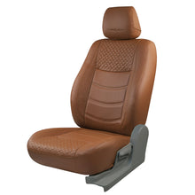 Load image into Gallery viewer, Vogue Galaxy Art Leather Car Seat Cover For Honda Civic - Tan | Elegant Auto Retail
