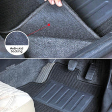 Load image into Gallery viewer, Cord Carpet Car Floor Mat Black For Mahindra XUV 3XO
