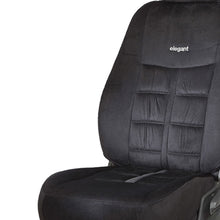 Load image into Gallery viewer, Emperor Velvet Fabric Car Seat Cover Black For Mahindra Scorpio
