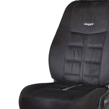 Load image into Gallery viewer, Emperor Velvet Fabric Car Seat Cover For Honda Civic - Black | Elegant Auto Retail
