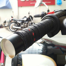 Load image into Gallery viewer, Leather Bike Handle Grips Wraps
