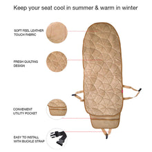 Load image into Gallery viewer, Space CoolPad Full Car Seat Cushion Beige (For Driver)
