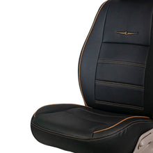Load image into Gallery viewer, Vogue Urban Plus Art Leather Car Seat Cover Black and Beige
