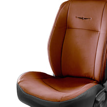 Load image into Gallery viewer, Nappa Uno Duo Art Leather Car Seat Cover Tan and  Black
