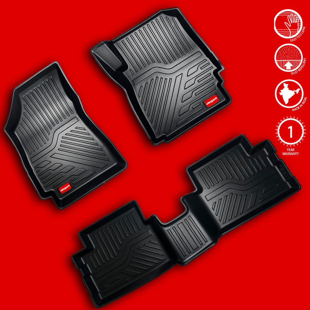 Floor Liner Car Floor Mat For Tata Curvv