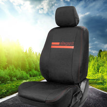 Load image into Gallery viewer, Yolo Fabric Car Seat Cover For Mahindra XUV 3XO | in Black Colour | Elegant Auto Retail
