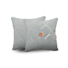 Load image into Gallery viewer, Elegant Silky Grey Car Cushion Pillow Set of 2
