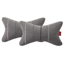 Load image into Gallery viewer, Elegant Comfy Car Neck Rest Pillow Beige Set of 2 - CU05
