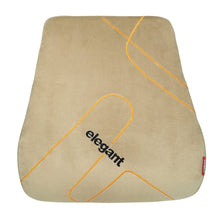 Load image into Gallery viewer, Elegant Fur Memory Foam Slim Full Back Rest Support Car Pillow Beige
