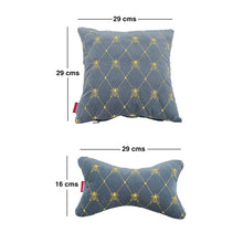 Load image into Gallery viewer, Elegant Car Comfy Pillow And Neck Rest Bee Set of 4 Design CU07
