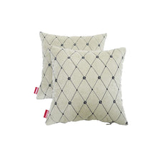 Load image into Gallery viewer, Elegant Comfy Cushion Pillow E Design Set of 2 CU01
