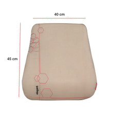 Elegant Zig Memory Foam Full Slim Back Rest Support Car Pillow | Elegant Auto Retail 