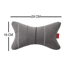 Load image into Gallery viewer, Elegant Comfy Car Neck Rest Pillow Beige Set of 2 - CU05
