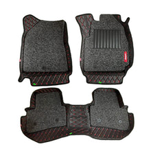 Load image into Gallery viewer, Elegant 7D Car Floor Mats Black and Red For Tata Nexon
