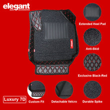 Load image into Gallery viewer, Luxury 7D Car Floor Mats For Toyota Altis - Black Red | Elegant Auto Retail
