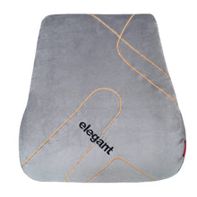 Load image into Gallery viewer, Elegant Fur Memory Foam Slim Full Back Rest Support Car Pillow Grey
