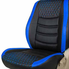 Load image into Gallery viewer, Glory Prism Art Leather Car Seat Cover Black and Blue For Citroen C3
