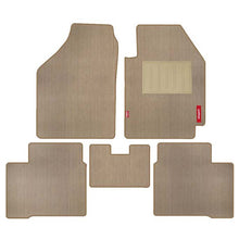 Load image into Gallery viewer, Cord Carpet Car Floor Mat Beige For Hyundai Eon
